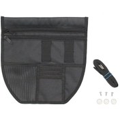 Resim Yamaha Nmax İçin 155 Motosiklet Koltuğu Depolama Çantası Tool Tag Siyah Siyah 