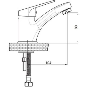 Resim Gpd Arbeka Lavabo Bataryası Orbis Lb30 