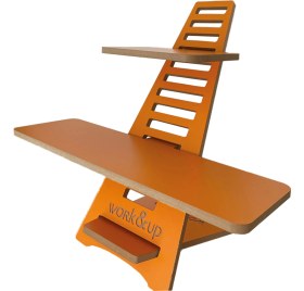 Resim Work&Up Trendy Modüler Laptop Standı 