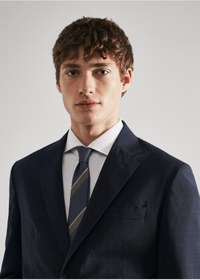 Resim MANGO Man Parlak Mavi Erkek Yetişkin Blazer Ceket 47094008 