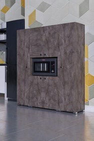 Resim mokaparkavm Stil Mikrodalga Fırın Dolabı 