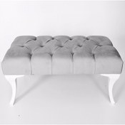 Resim Odamodamstore Kapitoneli Ayak Ucu, Kapı Önü, Antre Bench Puf 