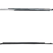 Resim Cam Çıtası Sıyırıcı Fitil Toyota Hilux Revo 2015-21 Arka Sol Nikelaj - Product Code 