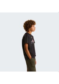 Resim The North Face B Mountaın Nıght Relaxed Ss Tee Genç Tişört Nf0a8g1ujk31 Siyah 