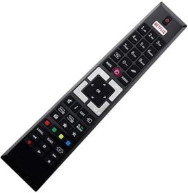 Resim HLL TEKNOLOJİ Vestel Weko Kl -regal-seg Netflıx Tuslu Lcd-led Tv Kumandası-2 Beyaz 