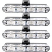 Resim Wondernest Uzaktan Uyarı Sones Kumandalı Kablosuz Izgara Işıkları Işıkları Flaş Beyaz Arada Araba 4'ü 16led 1 Nb Beyaz 