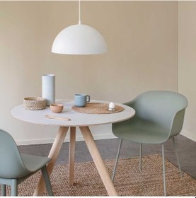 Resim Riolight Retro,rustik,modern Masa Üstü Beyaz Tekli Metal Sarkıt A Beyaz 