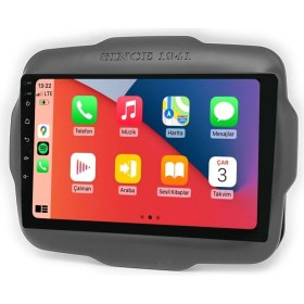 Resim Cartech Crt 432 Serisi Jeep Renegade 2014-2018 4-64gb Android Multimedya Teyp 