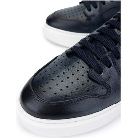 Resim Tamer Tanca Erkek Hakiki Deri Lacivert Sneakers & Spor Ayakkabı 1093 054 Erk Ayk Y25 Lacı Alk Lacivert 