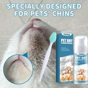 Resim Gentle Pet Chin Stain Eraser Kit - Hızlı Temizlik Fırçası ve Rahat Şampuan Çifti Köpekler ve Kediler için, 2 Adımlı Leke Giderme, Güvenli ve Etkili, Tüm Beyaz Bej Tipleri için İdeal, Pet Bakımı Temel Gereksinimleri, Şık Ambalaj, Dayanıklı Ambalaj 