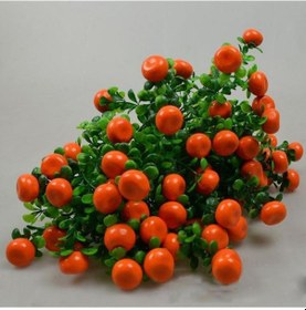 Resim Yapay Çiçek Mandalina Demeti Yapay Meyve Demeti 