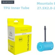 Resim Qingmipy Mtb Bisiklet İç Lastik Tpu Malzeme 27.5 İnç 2.0-2.8c Dayanıklı Şok Emici Dağ Bisikleti İç Lastiği 