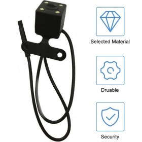 Resim Cdwishbest Yeni 4 Pinli Gece Görüş Araba Arka Görüş Kamerası 170 ° Geniş Açı Ters Park Kamerası 720P Renkli Su Geçirmez Ccd Otomatik Yedekleme Monitörü (Yurt Dışından) 