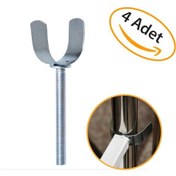 Resim Evokids Güvenlik Kapısı Kelepçesi (4 Adet) 