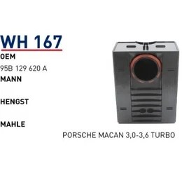Resim Wunder Fıltre Hava Porsche Macan 3,0-3,6 Turbo 
