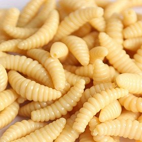Resim 200 adet 2 cm TPE Malzeme Ekmek Yılanı Yumuşak Av Yolu Avı Mikro Kök Avı Karıncaya Benzer Yılan Yumuşak Av Balık Karanlık Su Balık Avı Yalan Av 