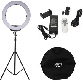 Resim Afi Pro 19 Inch Ring Light 90 Watt 6500 Kelvin Kuaför Makyaj Çekim Işığı 