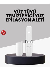 Resim Led Işıklı Yüz Epilasyon Aleti Hassas Ve z Tüy Alma 