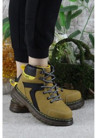 Resim Fort Cool Cane Rahat Sıcak Astar Kaymaz Taban Erkek Çocuk Bot Sarı 