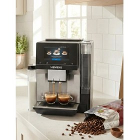 Resim Siemens Wi-Fi Uzaktan Takip ve Kontrol EQ700 Integral Premium Tam Otomatik Kahve Makinesi - Iselect Ekran - Home Connect - Inox Paslanmaz Çelik +2kg Kahve TQ713R03 