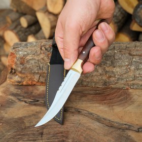 Resim Bel Kaması - 21 Cm - Ceviz Sap 