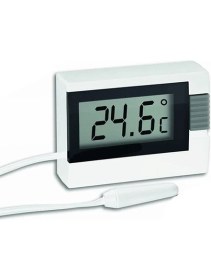 Resim Sevgift Mini Iç Dış Sıcaklık Ölçer | Buzdolabı Termometresi | Tfa 30.2018 