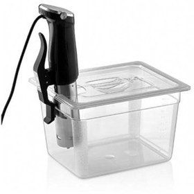Resim GastroPlast Sous Vide Uyumlu Gastronom Küvet 1/2 200 Polikarbon Ve Pc Küvet Kapağı ( 2li Set Küvet Kapak ) 