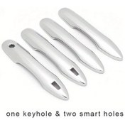 Resim Dashanshop Toyota Corolla Cross Xg10 2021-2024 Kaput Kolu Kılıfı 4 Adet Gümüş Abs Çizilmeye Dayanıklı 