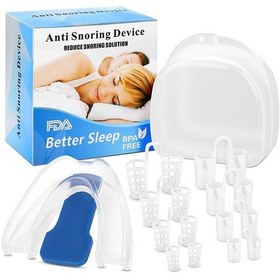 Resim Mufunye Yumuşak Ve Konforlu Ağız Koruyucu, 4 Farklı Boyutta Horlama Önleyici Klips, Taşınabilir Ve Uzun Süre Kullanım İçin İdeal 