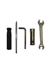 Resim Motorsiklet Bisiklet Avadanlık Tamir Seti Set Buji Anahtar 