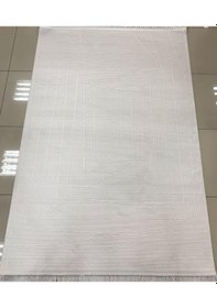 Resim Padişah Halı Safir 73927 060 Serisi Akrilik Salon Oturma Yatak Odası Halısı Krem 