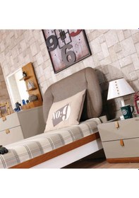 Resim Meltem Kids Natura Genç Odası Tek Kişilik Karyola 120x200 Cm 