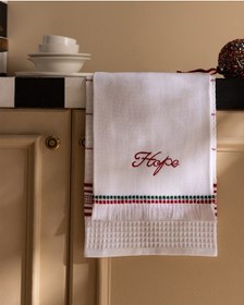 Resim Madame Coco Courbe 2'li %100 Pamuk Mutfak Havlu Seti - Beyaz 8684427296158 Çok Renkli 