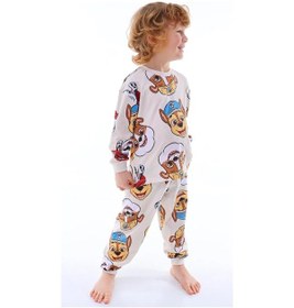 Resim Zuzunga 2'li Paw Petrol Ve Ekskavatör Desenli Erkek Çocuk Pijama Takımı Renklı 