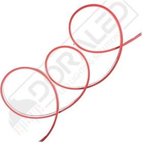 Resim 12 Volt 6x12mm Pembe Esnek Neon Led 5 M 