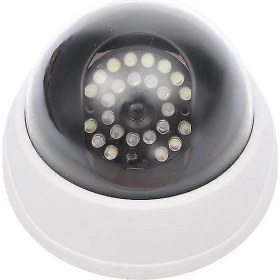 Resim BDZ Mall C-63 Güvenlik Kukla Sahte Gözetleme Cctv Dome Ir Kamera Yanıp Sönen Kırmızı LED Işık (Yurt Dışından) 
