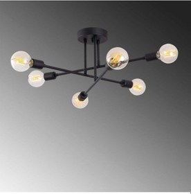 Resim Altılı Akrobat Çapraz Model Plafonyer Tavanamonte Ahtapot Avize Y 