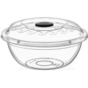 Resim Erkoç Poly Time Şeffaf Kapaklı Leğen 15 Lt E103 