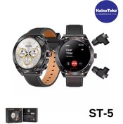 Resim GoMarkt Haino Teko ST-5 Kulaklık Dahil Amoled Ekran Akıllı Saat 