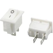 Resim Ic-120b Mini Işıksız On-off 2p Anahtar Beyaz 