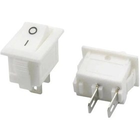 Resim Ic-120b Mini Işıksız On-off 2p Anahtar Beyaz 