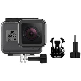 Resim TELESIN Gopro Hero 8 Black Kamera Için 45 Metre Su Geçirmez Kap Housing 