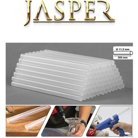 Resim Jasper 33 Adet 1 Paket 900gr 11mm Sıcak Kalın Mum Silikon Çubuğu 