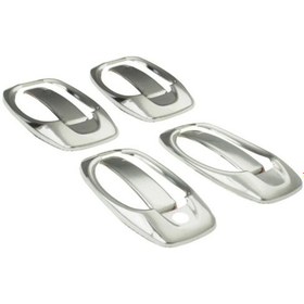 Resim Fiat Fiorino Uyumlu Kapı Kolu 4 Kapı 8 Parça 2007 Paslanmaz Çelik Uyumlu 