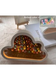 Resim Lale Gece Lambası Ayna Bulut Model Renkli 