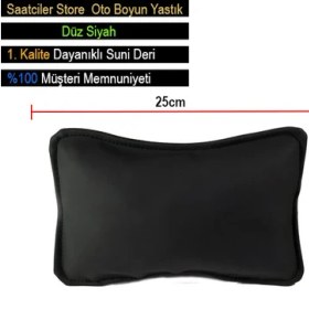 Resim Mondeo 2000-2006 Oto Koltuk Beyaz Şerit Boyun Yastığı 2 Adet 