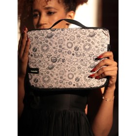 Resim Moserini Ipad Air 1-2 9.7" A1474, A1475, A1476 Smart Slim Desenli Tablet Çantası - Space 