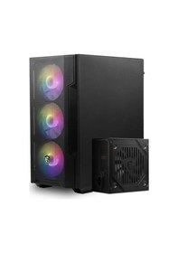 Resim Msı Mag Forge M100a D60 600w 80+ Akrilik Yan Panel 3x120mm 1x120mm Argb Bronze Matx Gamıng Kasa 