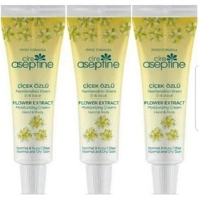Resim Cire Aseptine Çiçek Özlü El Bakım Kremi Tüp 3 x 30 ML 