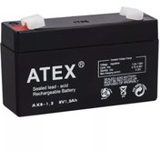 Resim Genel Markalar DXT ATEX AX6 1.3 6 VOLT 1.3 AMPER AKÜ (98 X 25 X 52 MM) Uyumlu 